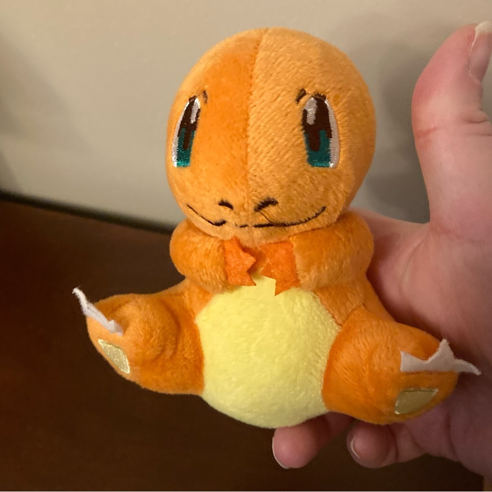 Nintendo Pokemon Charmander Plush Stuffed Animal Chibi Cute Anime 4.5”